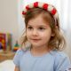 Red Rose Baby Hair Band
